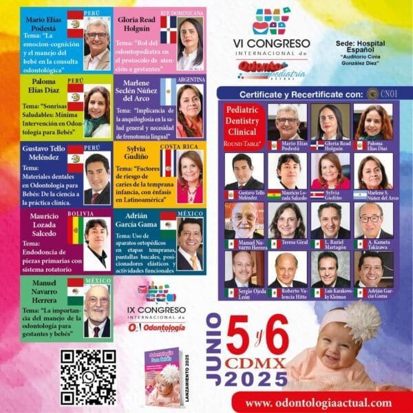 VI Congreso Internacional Odontopediatría Actual Junio 2025